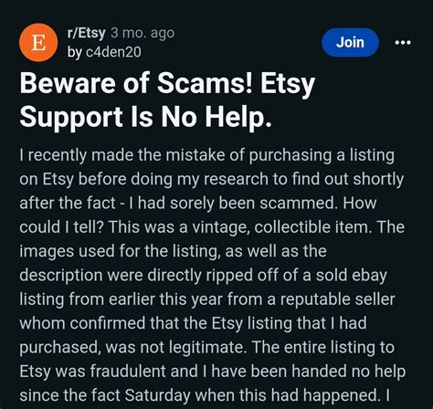 watchuseek etsy scam